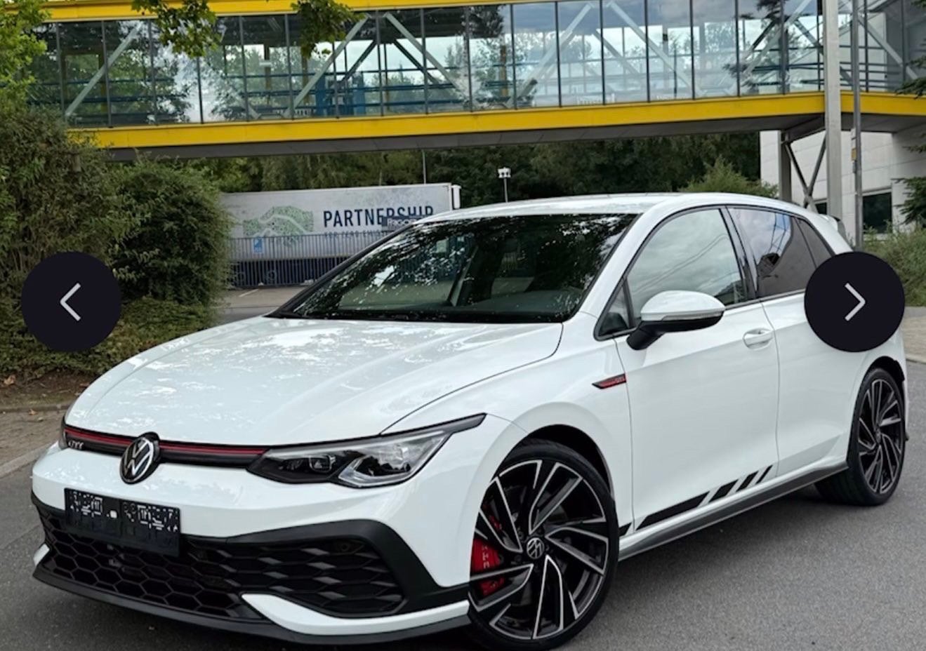 Golf 8 Gti clubsport 300ch année 2021, Auto's, Volkswagen, Automaat, Euro 6, Wit, 5 deurs