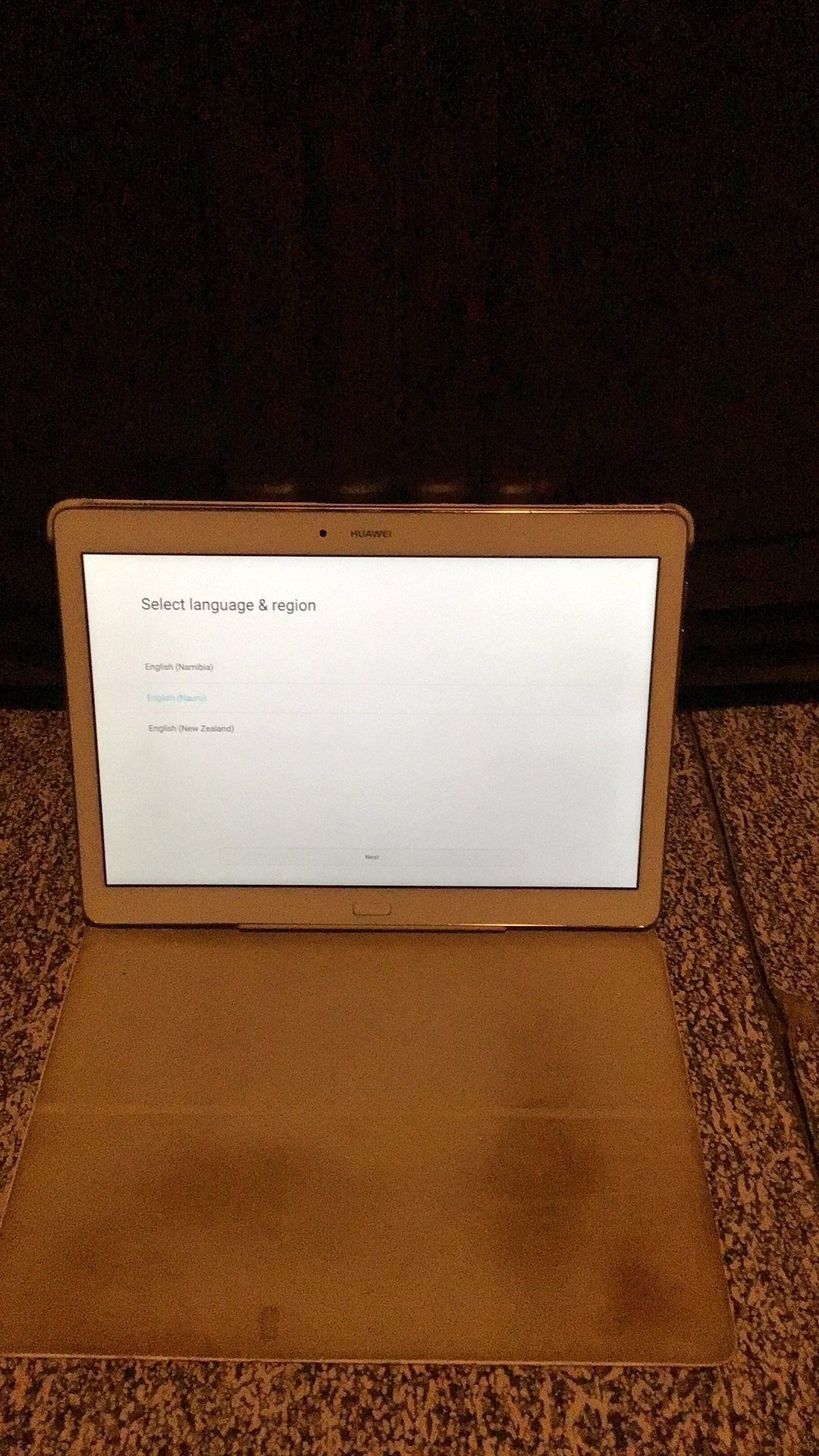 Huawei mediapad tablet ( 10 inch ) ideaal voor beginners, Ophalen, Zo goed als nieuw