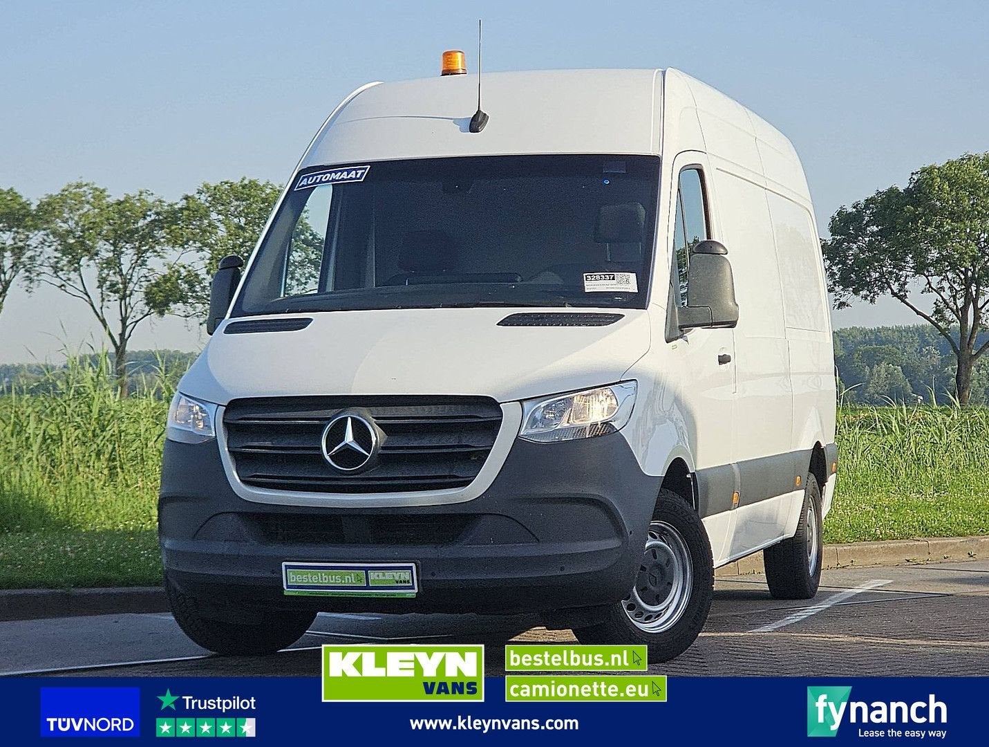 Mercedes-Benz SPRINTER 317 ac automaat EURO6, Automaat, Wit, Mercedes-Benz, Bedrijf