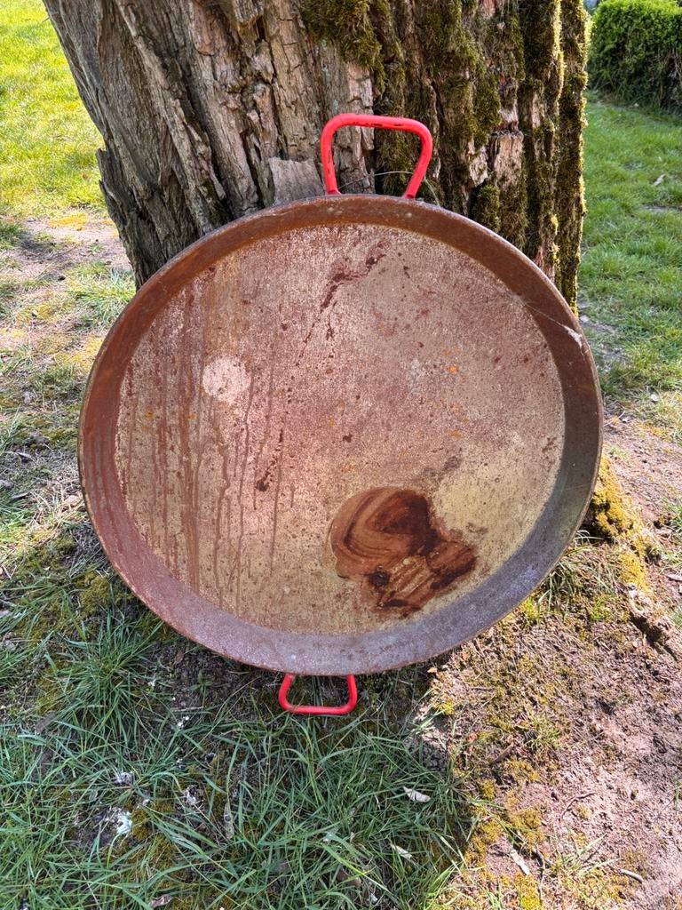 Paellapan groot formaat 70cn dianeter, Huis en Inrichting, Keuken | Potten en Pannen, Ophalen, Zo goed als nieuw, Overige materialen