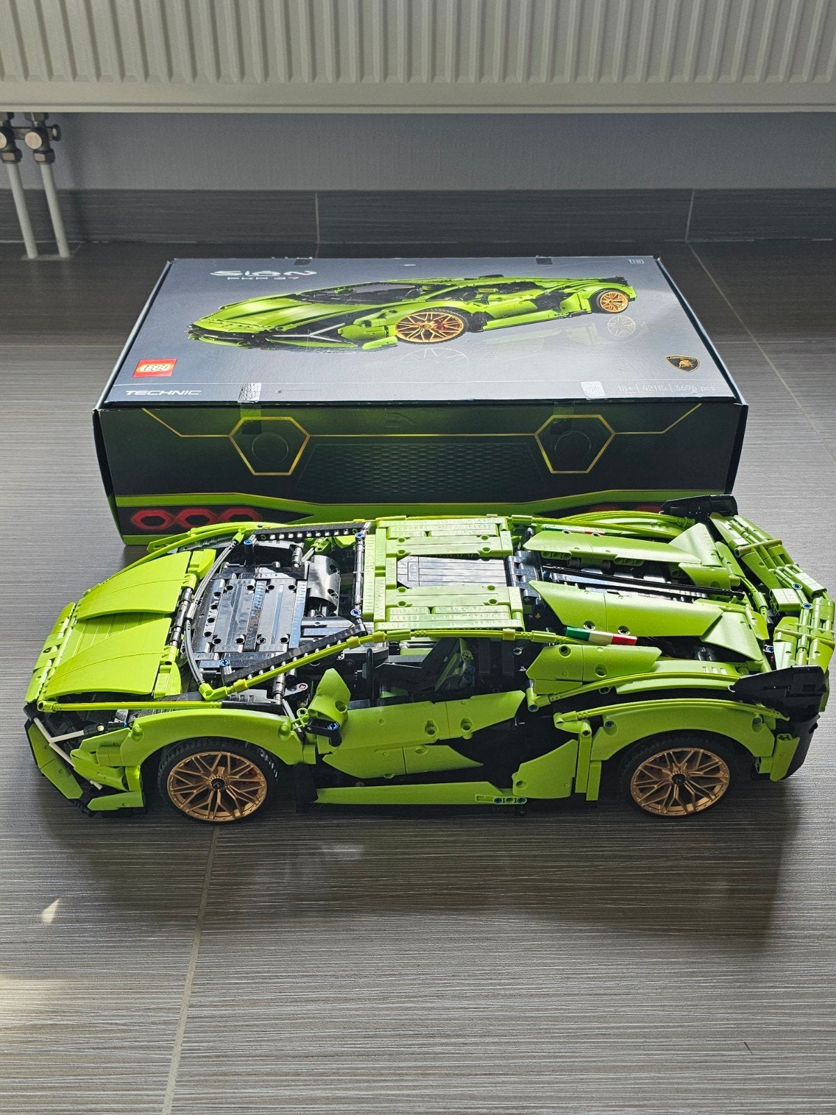 Lamborghini Lego 42115, Ophalen