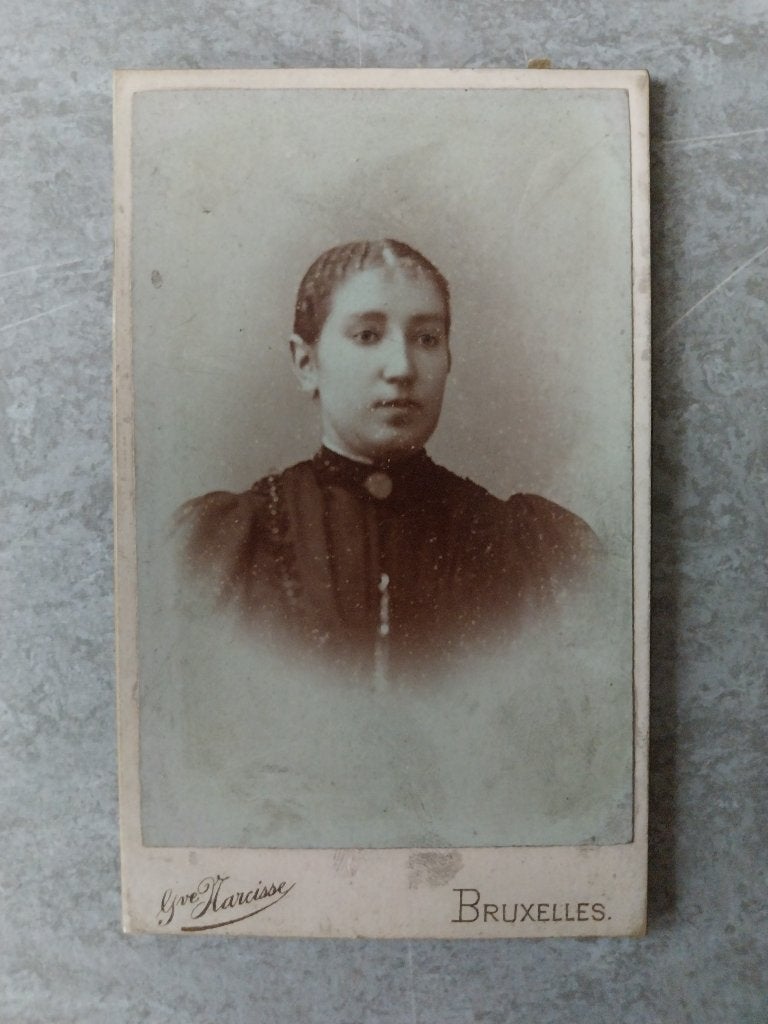 Oude foto Gve Narcisse Brussel, Verzamelen, Ophalen of Verzenden, Gebruikt, Foto