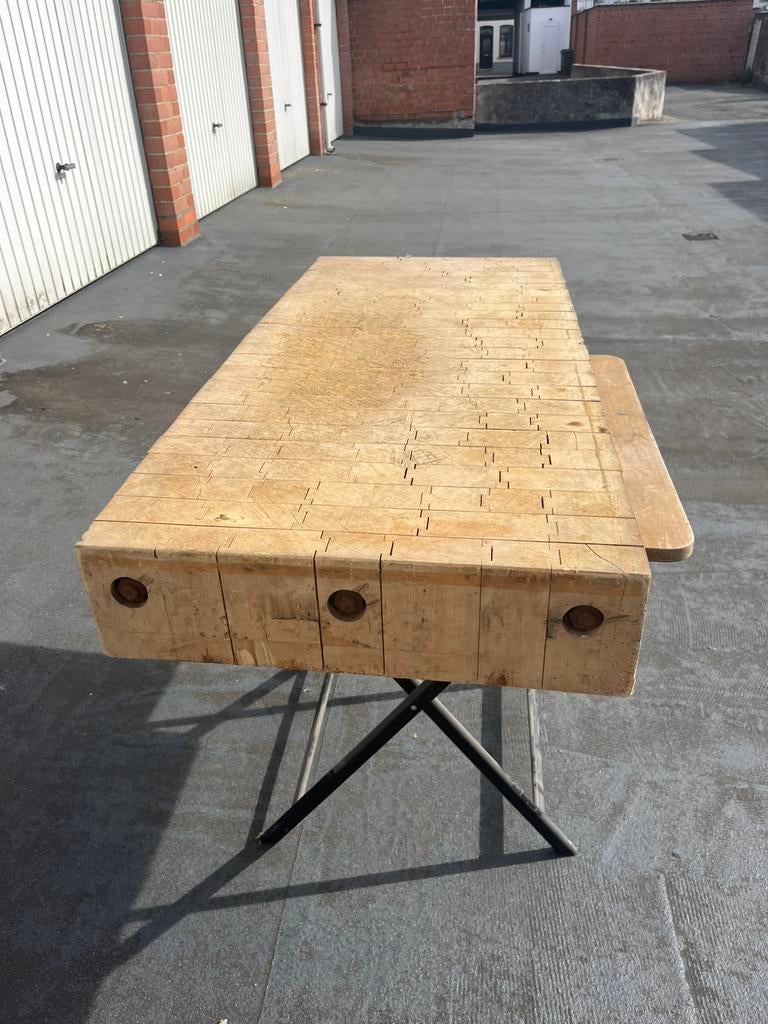 Kapblok van slagerij, Antiek en Kunst, Antiek | Keukengerei, Ophalen