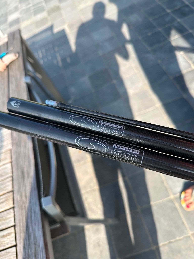Garbolino pole top kits, Enlèvement, Comme neuf, Ligne fixe