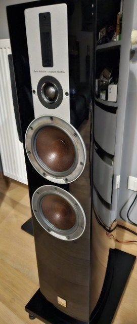 Dali Epicon 6 Piano Black, Audio, Tv en Foto, Luidsprekerboxen, Vloerstaande luidspreker, Zo goed als nieuw, Basreflex, Dali