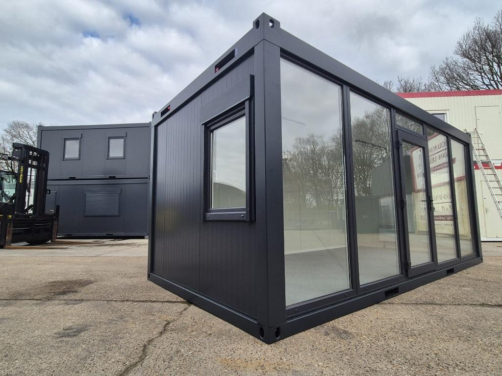 Kantoorunit / bouwkeet / woonunit / ontvangstruimte 6x3m, Ophalen of Verzenden, Overige typen