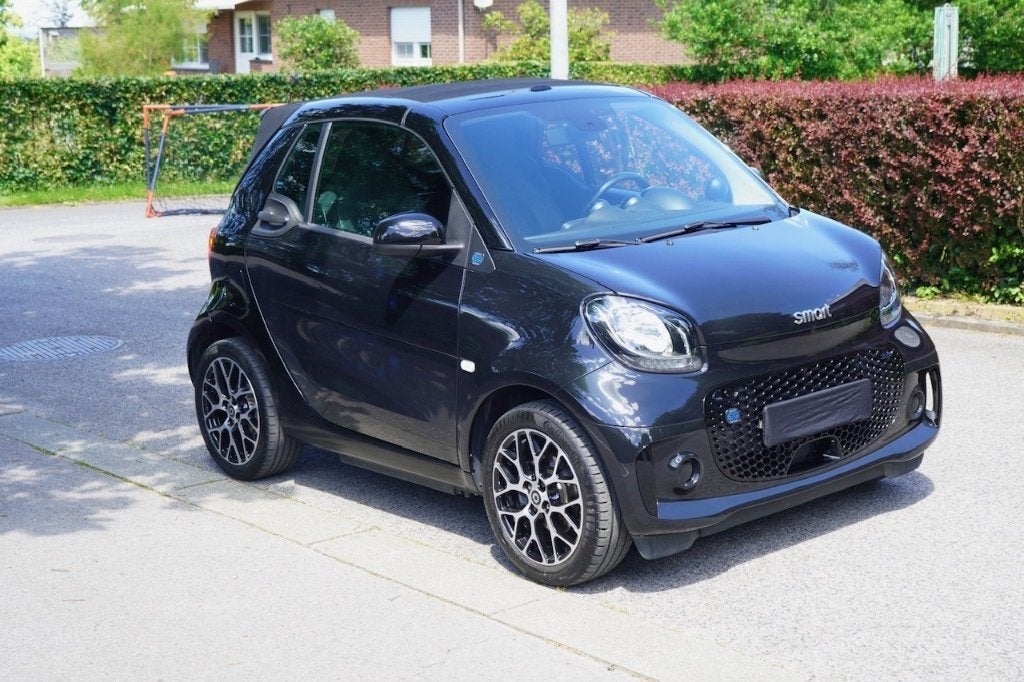 Smart voor twee Cabrio EQ, Auto's, Automaat, Cabriolet, Zwart, Elektrisch