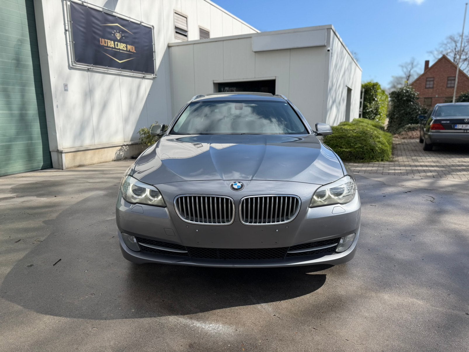 BMW 520D Break Sportautomaat/Euro 5/Panorama/Xenon/GEKEURD, Auto's, BMW, Automaat, Leder, Bedrijf, Bi-Xenon koplampen