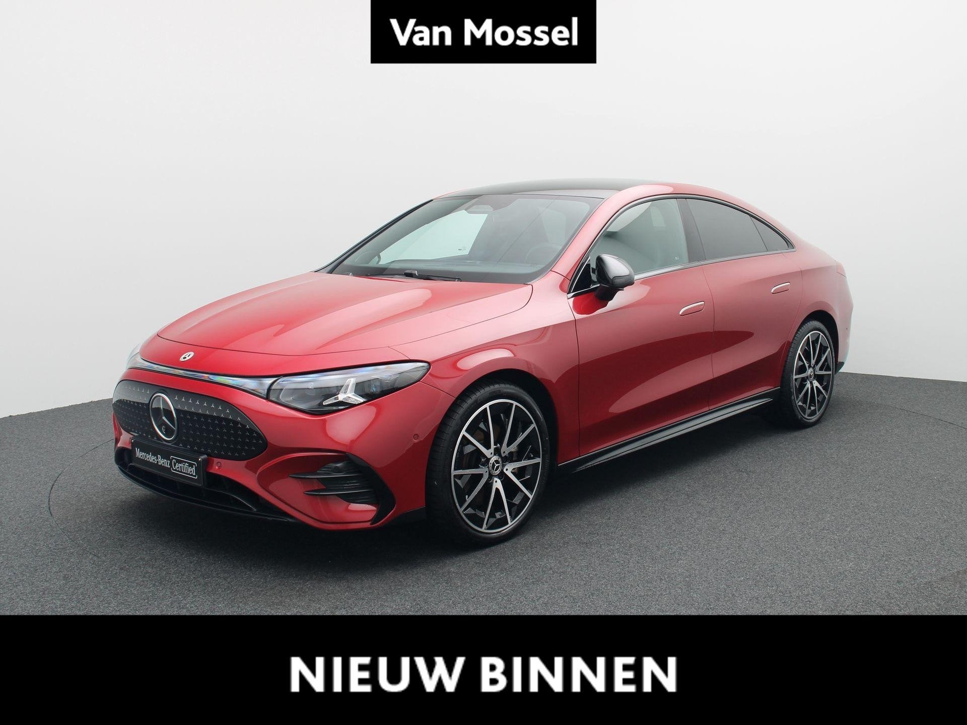 Mercedes-Benz CLA 250+ Sport Edition + AMG LINE + MULTIBEAM, Auto's, Automaat, Gebruikt, Zwart, 5 zetels