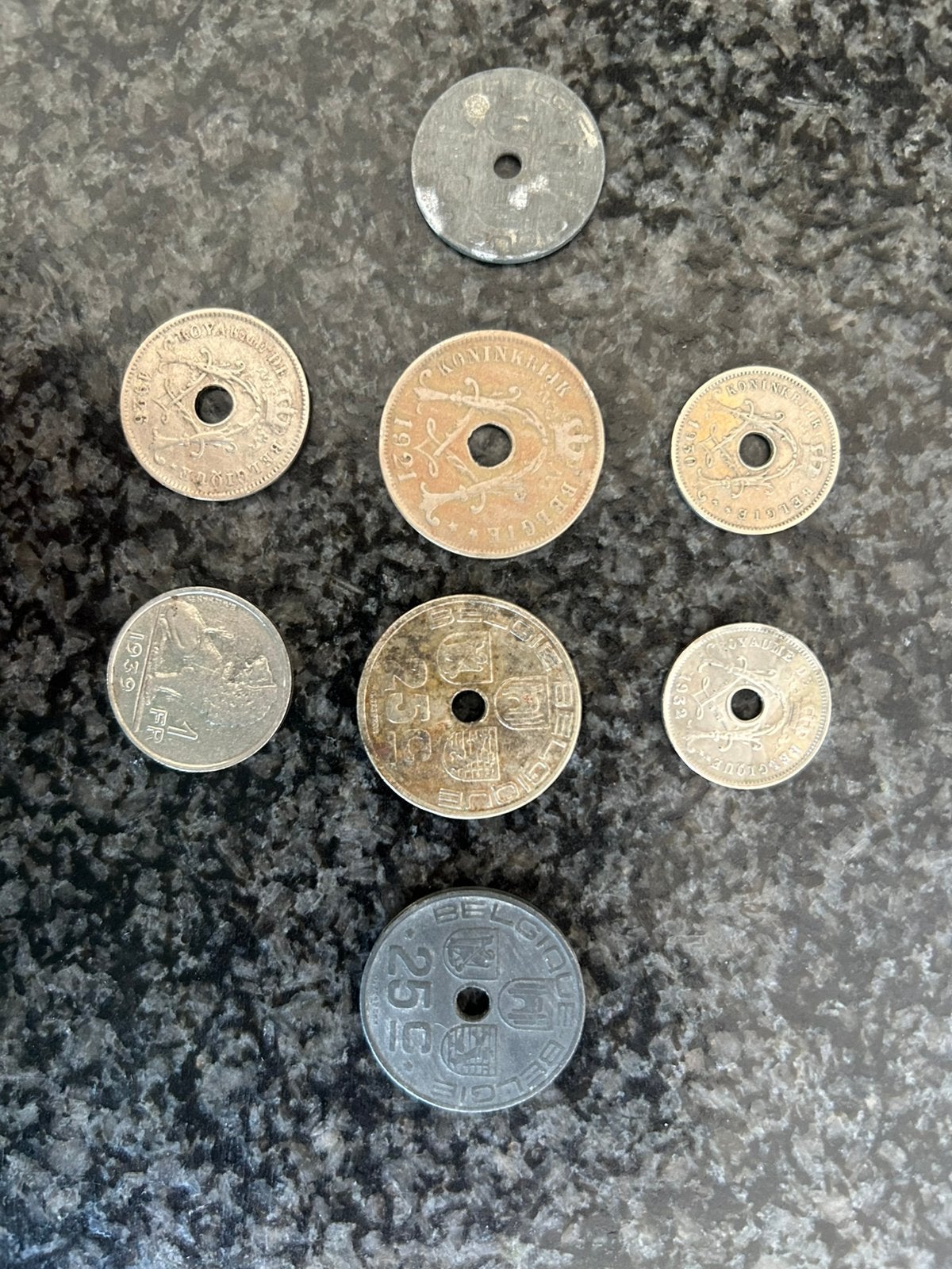 Belgische munten/franken te koop of te ruil, Postzegels en Munten, Munten | België, Ophalen