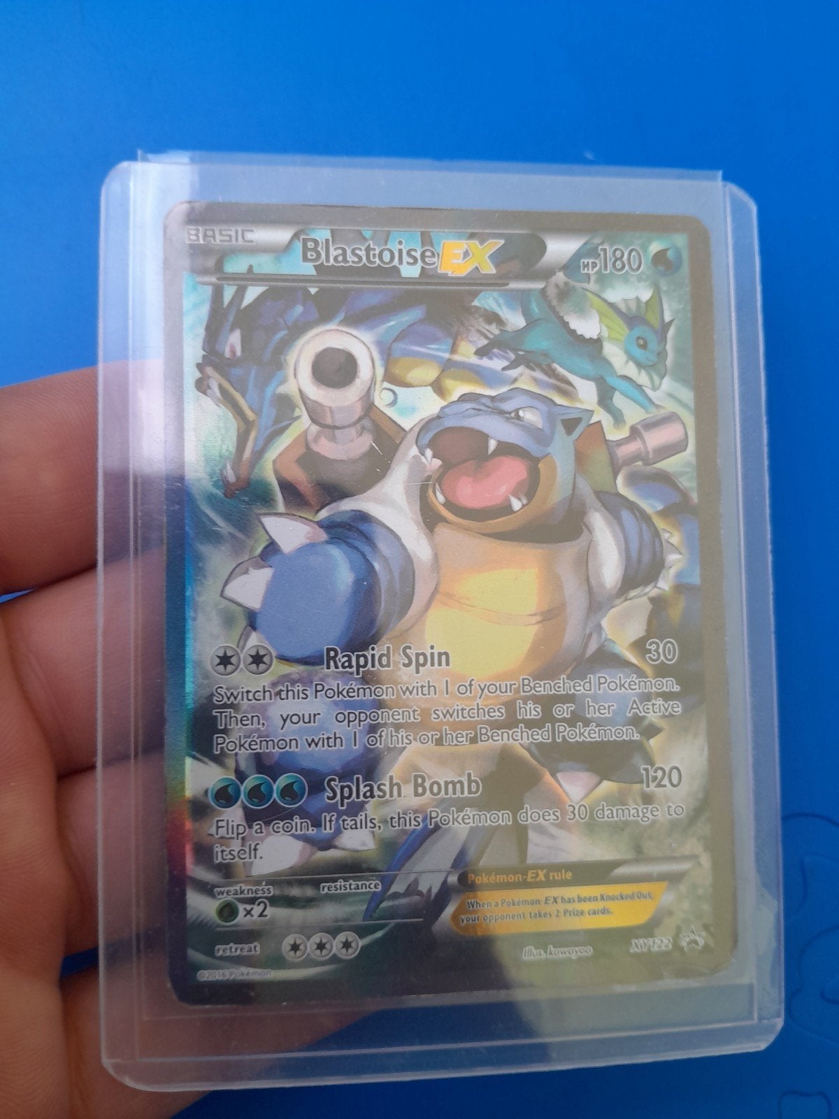 Blastoise EX XY122 Promo, Enlèvement, Utilisé