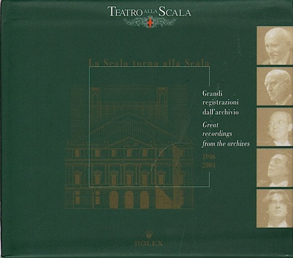 Scala 10 CD-archieven, Cd's en Dvd's, Boxset, Verdi, Opera of Operette, Ophalen of Verzenden
