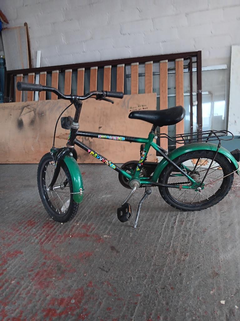 kinderfiets voor jongens, Ophalen, Gebruikt, Trommelrem, 16 tot 20 inch