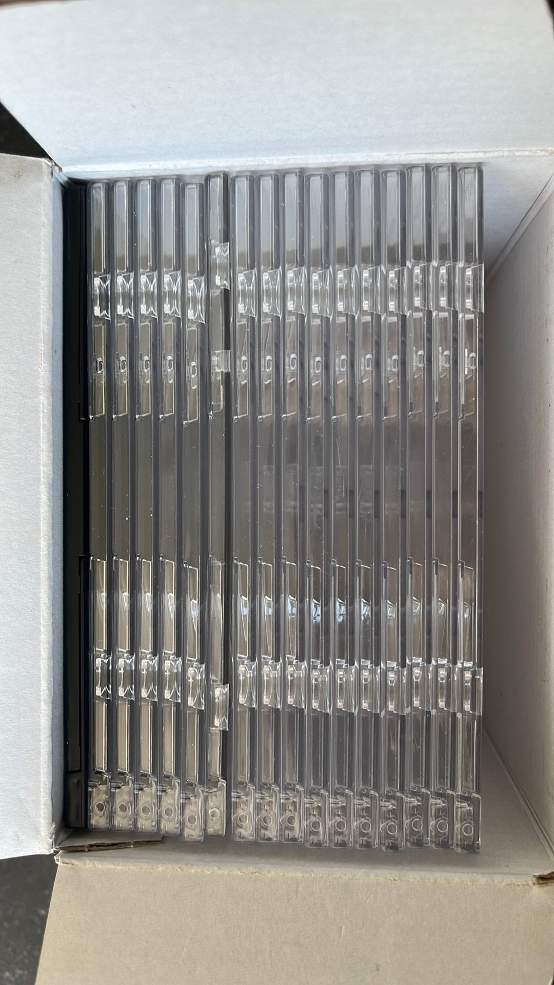 17 lege CD/DVD doosjes, Ophalen, Nieuw, Cd's of Dvd's