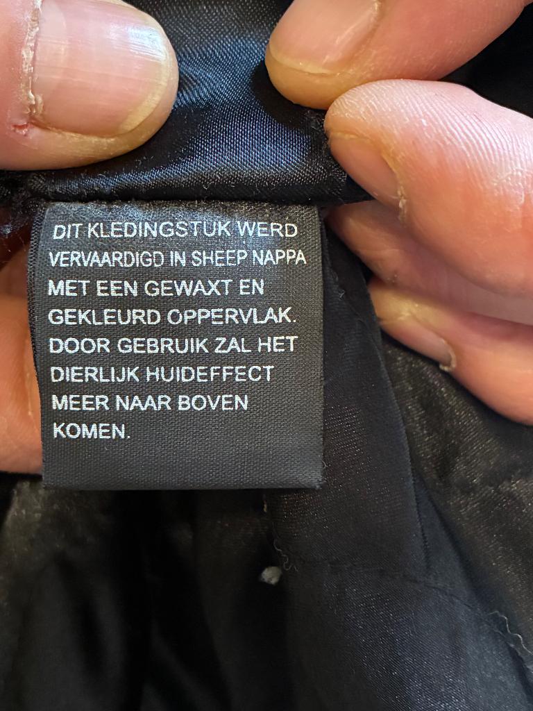 herenjas, Ophalen, Zo goed als nieuw, Maat 56/58 (XL), Zwart