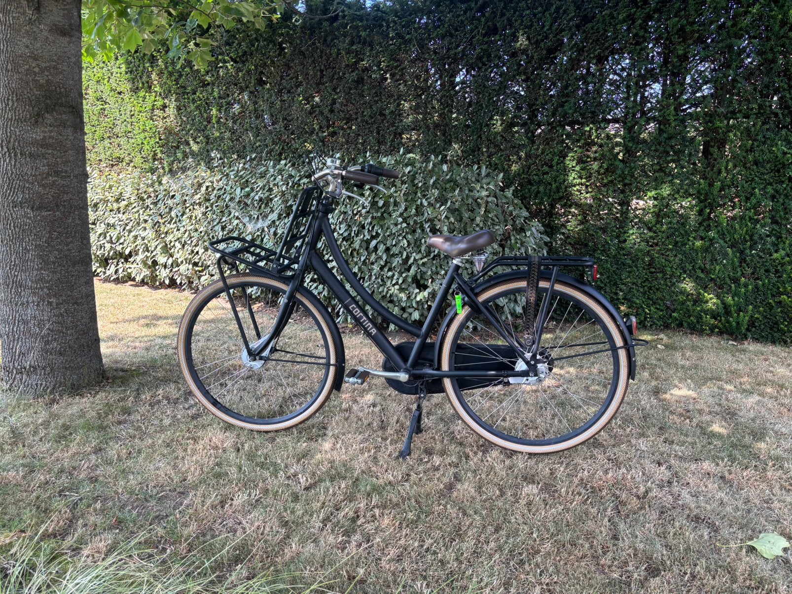 Damesfiets Cortina met drager vooraan, Fietsen en Brommers, Fietsen | Dames | Damesfietsen, 50 tot 53 cm, Ophalen, Gebruikt, Versnellingen
