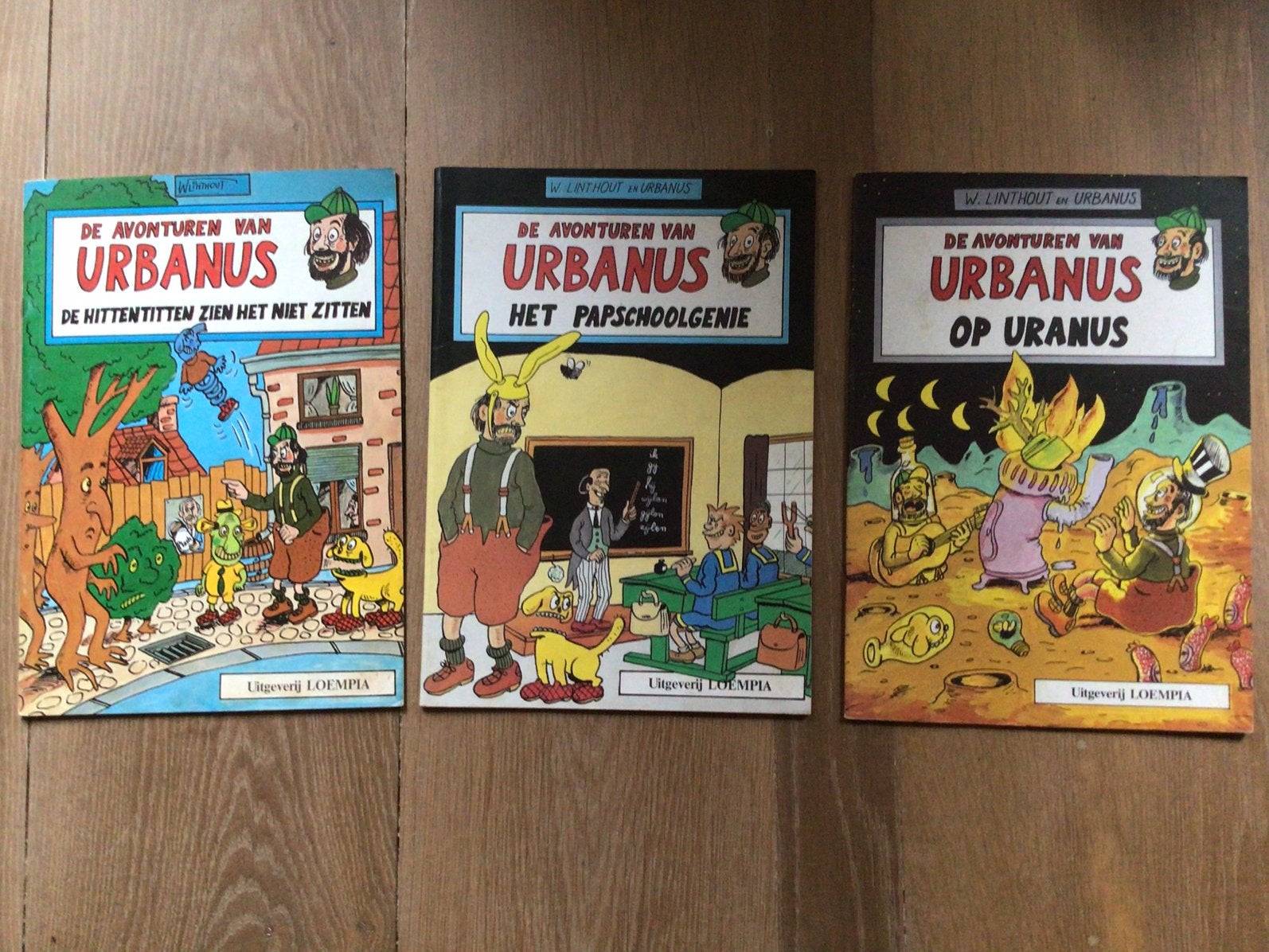 4 strips urbanus, Ophalen of Verzenden, Zo goed als nieuw