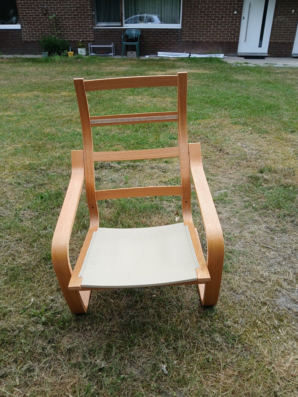 Retro POÄNG Fauteuil Ikea, Ophalen, Hout