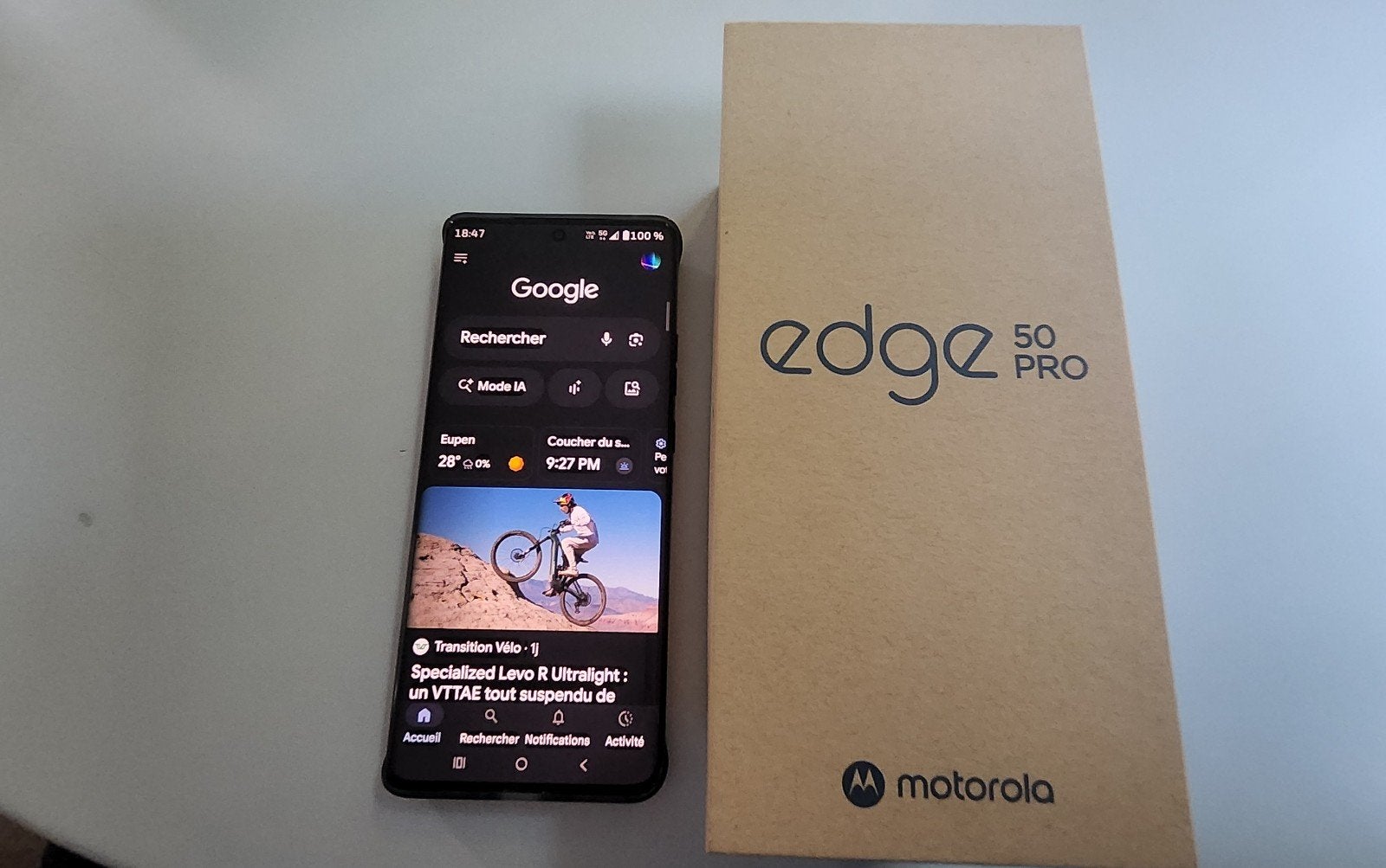 Motorola edge 50 pro 512GB, Ophalen, Zwart, Overige modellen
