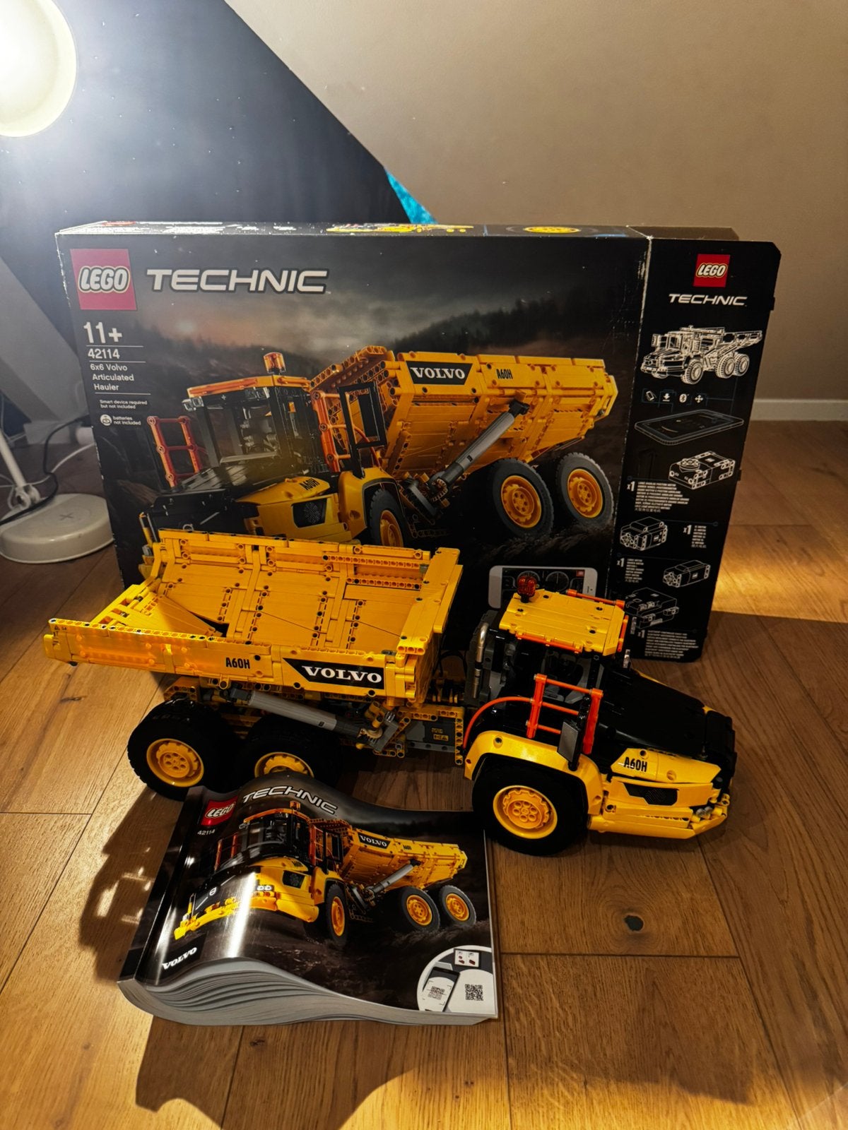 Lego technic 42114 6X6 Volvo Articulated Hauler, Kinderen en Baby's, Ophalen, Lego, Zo goed als nieuw, Technic