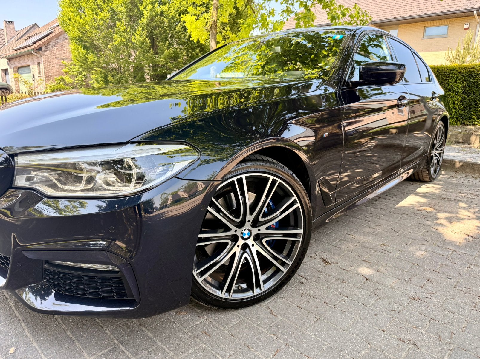Bmw 530D pack M très propres, Autos, BMW, Cuir, Euro 6, Noir, 5 portes