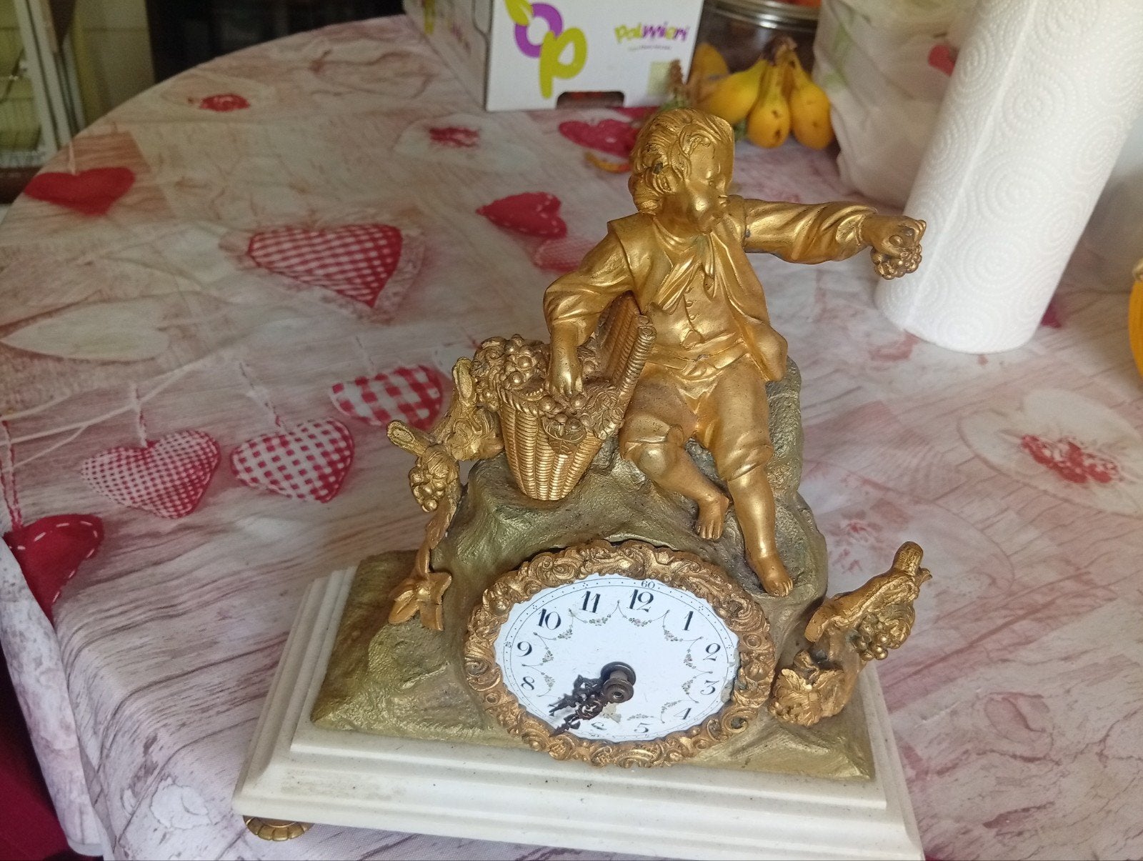 horloge ancienne bronze montre ancienne, Enlèvement ou Envoi