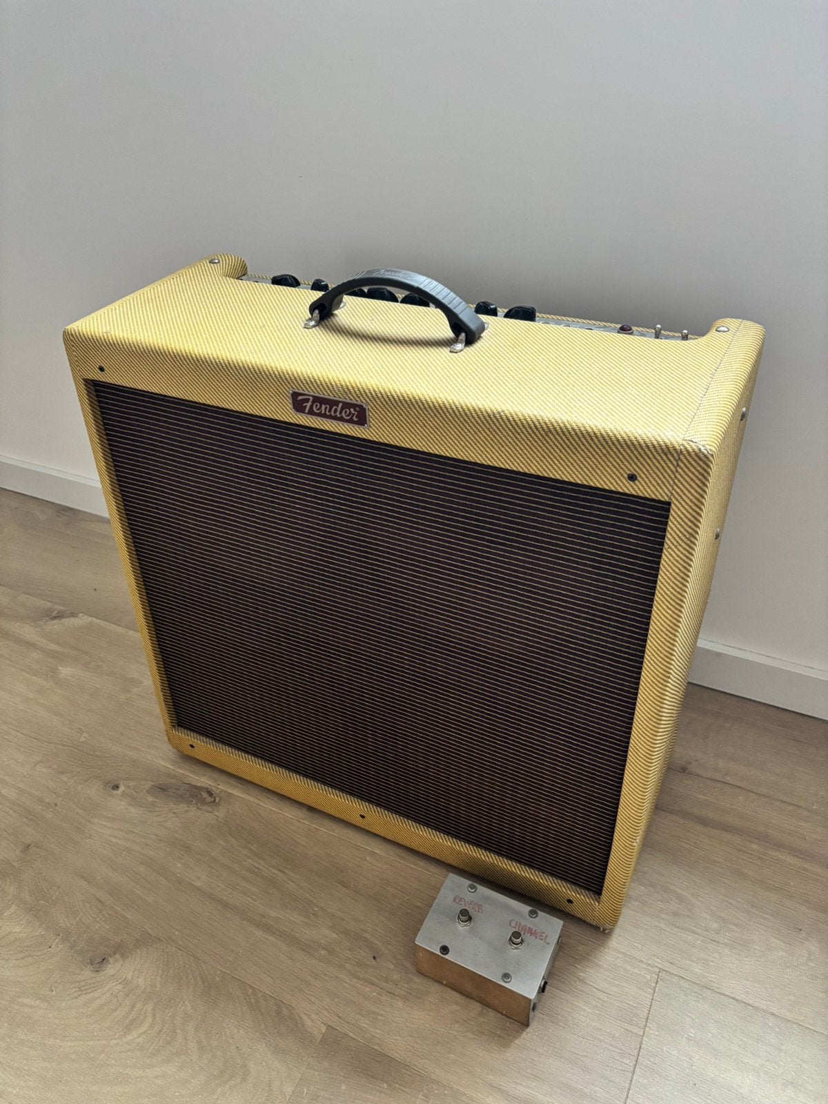 Fender blues deville reissue 4x10, Ophalen, Gebruikt, Gitaar, 50 tot 100 watt