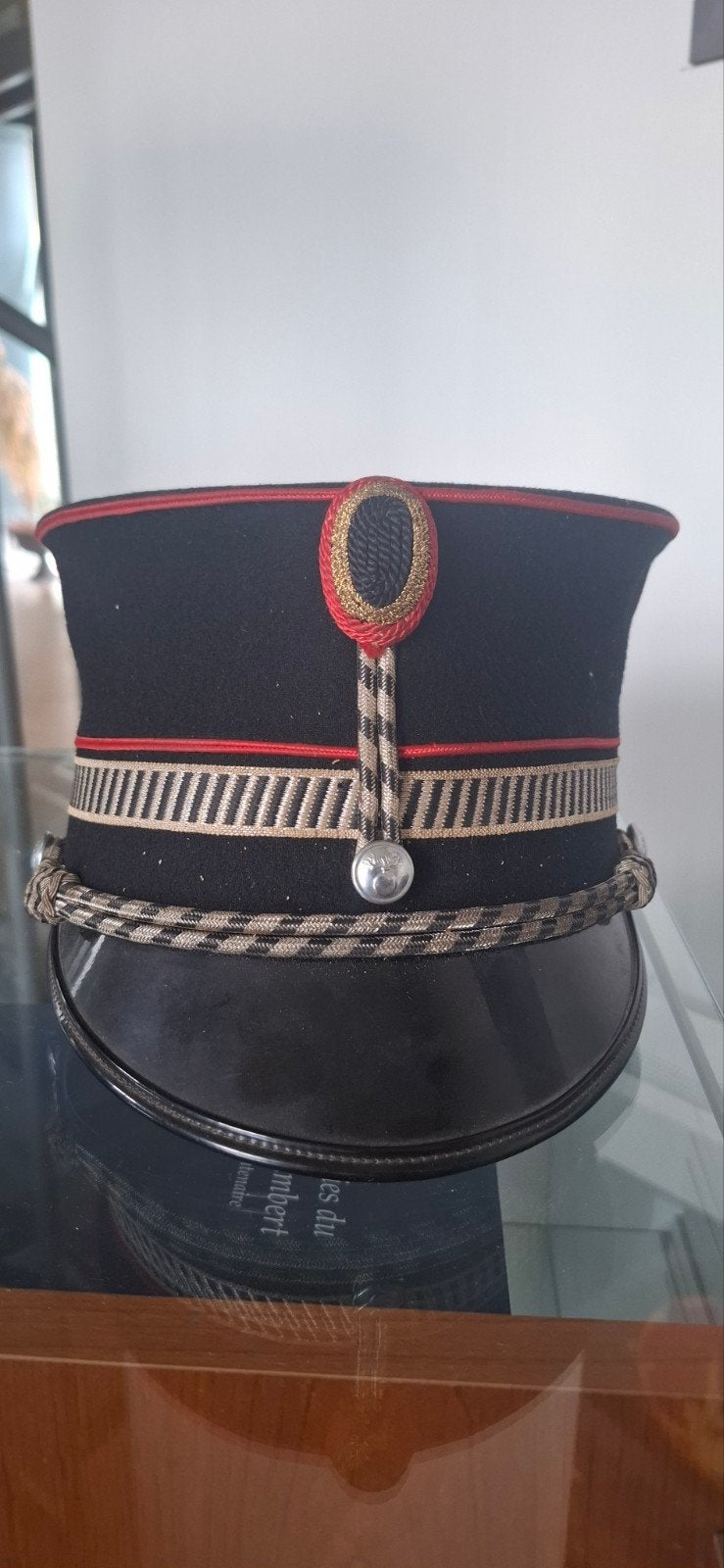 Belgique_Kepi Gendarmerie/ Rijkswacht 1950-60, Collections, Objets militaires | Général, Enlèvement ou Envoi, Gendarmerie, Casque ou Béret