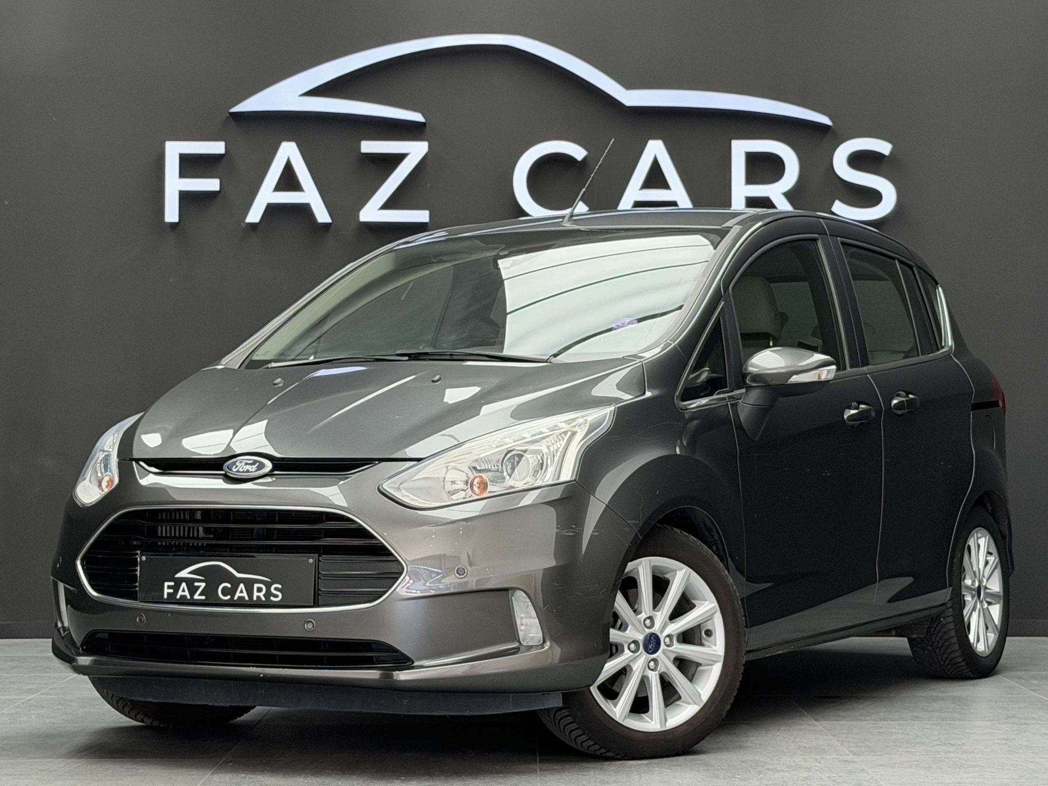 Ford B-MAX 1.0 EcoBoost Titanium S * 1ER PROP + REGU + GPS *, Autos, Ford, Argent ou Gris, Achat, 998 cm³, Entreprise