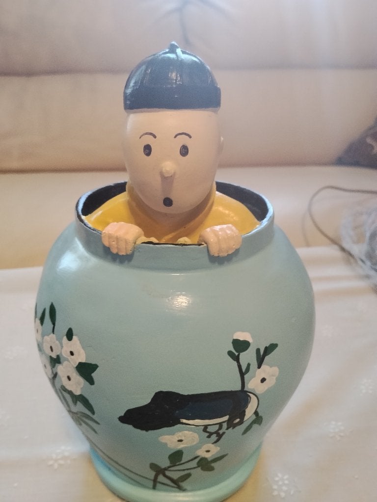 Statue tintin, Collections, Enlèvement, Tintin, Comme neuf, Statue ou Figurine