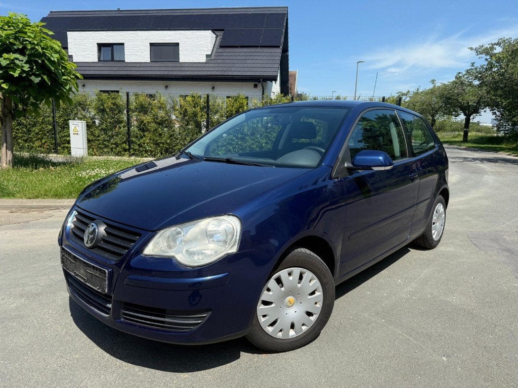 VOLKSWAGEN POLO 1.4i AUTOMATIQUE/AUTOMAAT - 98.000KM, Achat, Carnet d'entretien, Bleu, USB