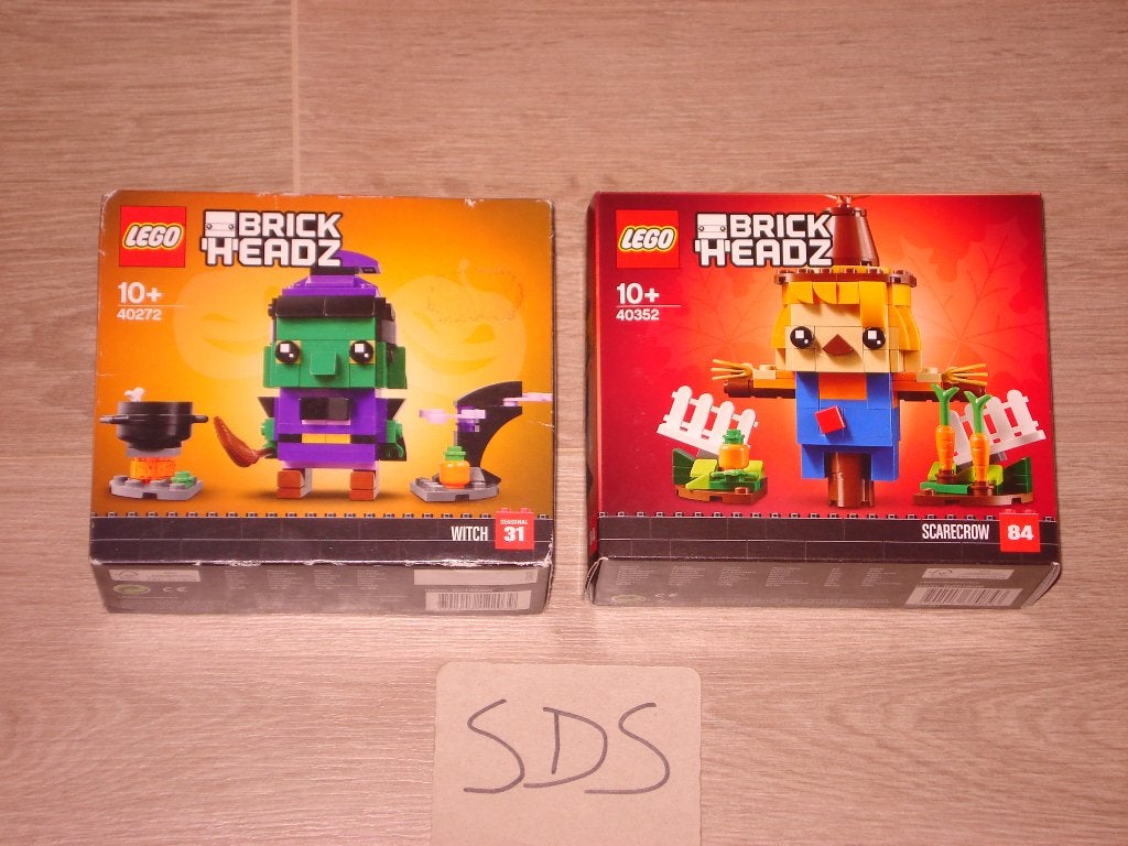 Lego Brickheadz Heks (40272) en Vogelverschrikker (40352), Kinderen en Baby's, Speelgoed | Duplo en Lego, Nieuw, Lego, Complete set