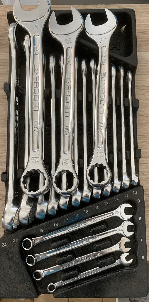 Facom module 440-1: met 3 extra ringsteeksleutels!!!, Enlèvement ou Envoi, Comme neuf