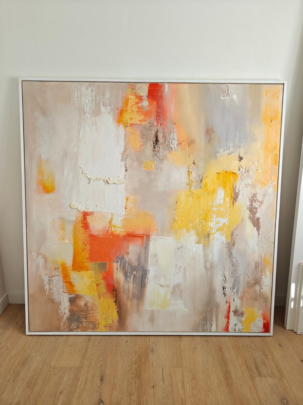 Prachtig abstract schilderij in uitstekende staat, Antiquités & Art, Art | Peinture | Abstraite, Enlèvement