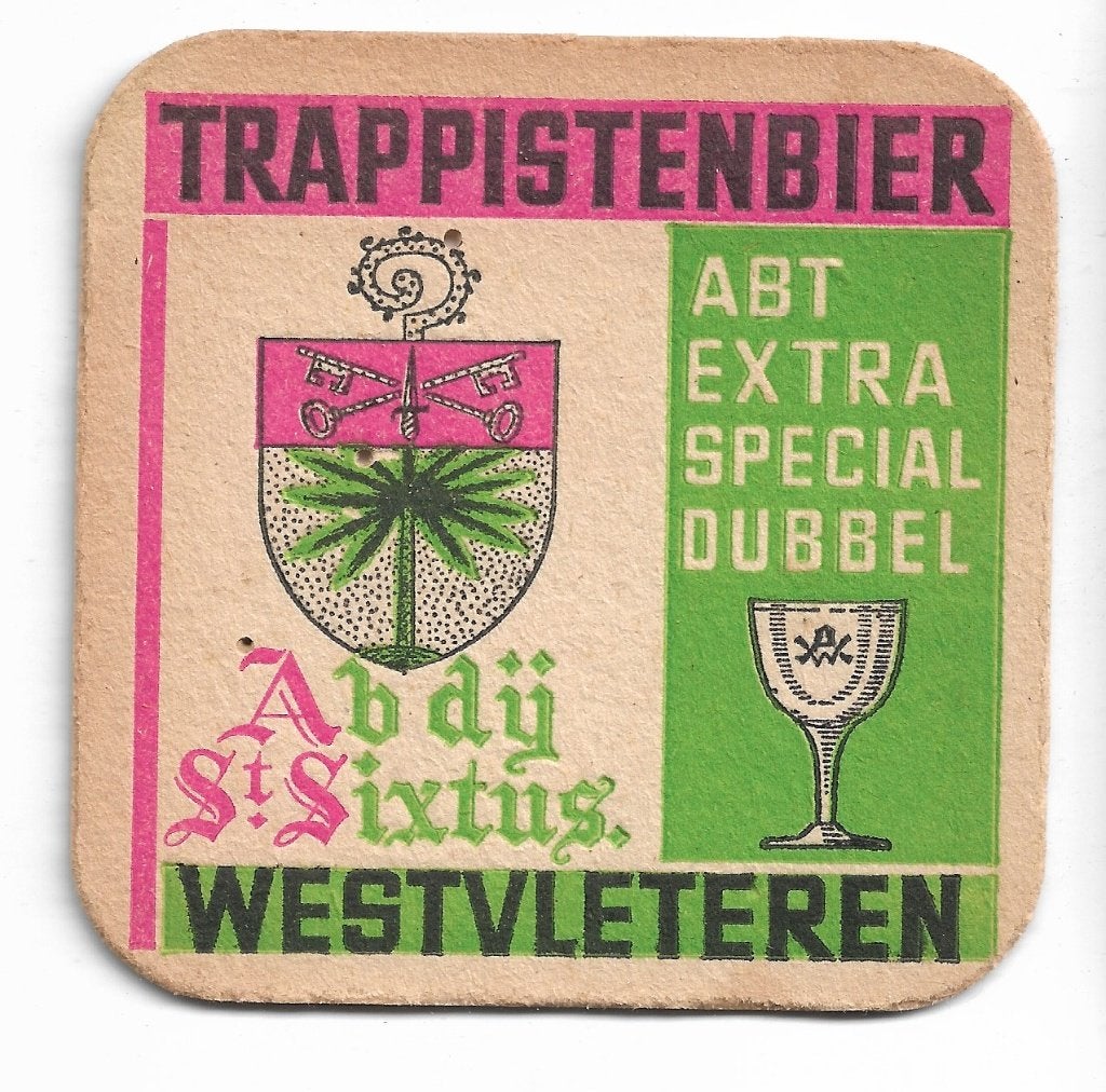 sous bock Abdij St Sixtus, Verzamelen, Ophalen of Verzenden, Zo goed als nieuw, Viltje(s)
