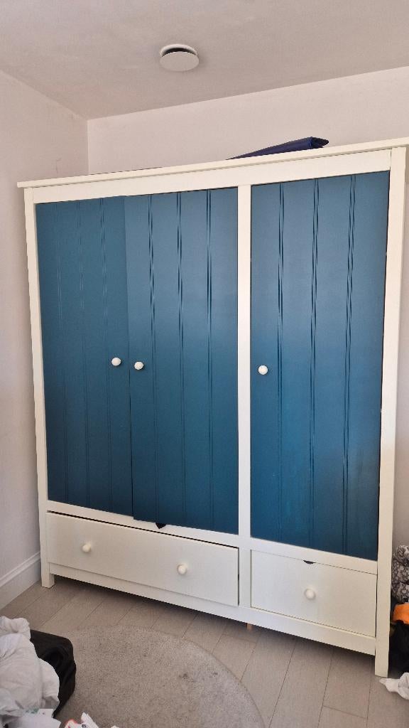 Kleerkast + commode gratis, Ophalen, Gebruikt, Kast, 105 cm of meer