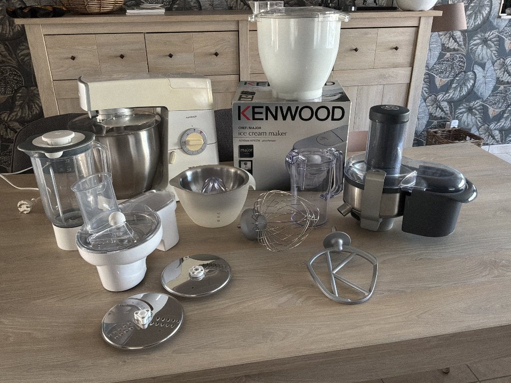Kenwood, Electroménager, Mélangeurs de cuisine, Résiste au lave-vaisselle, Comme neuf, Enlèvement, 4 litres ou plus