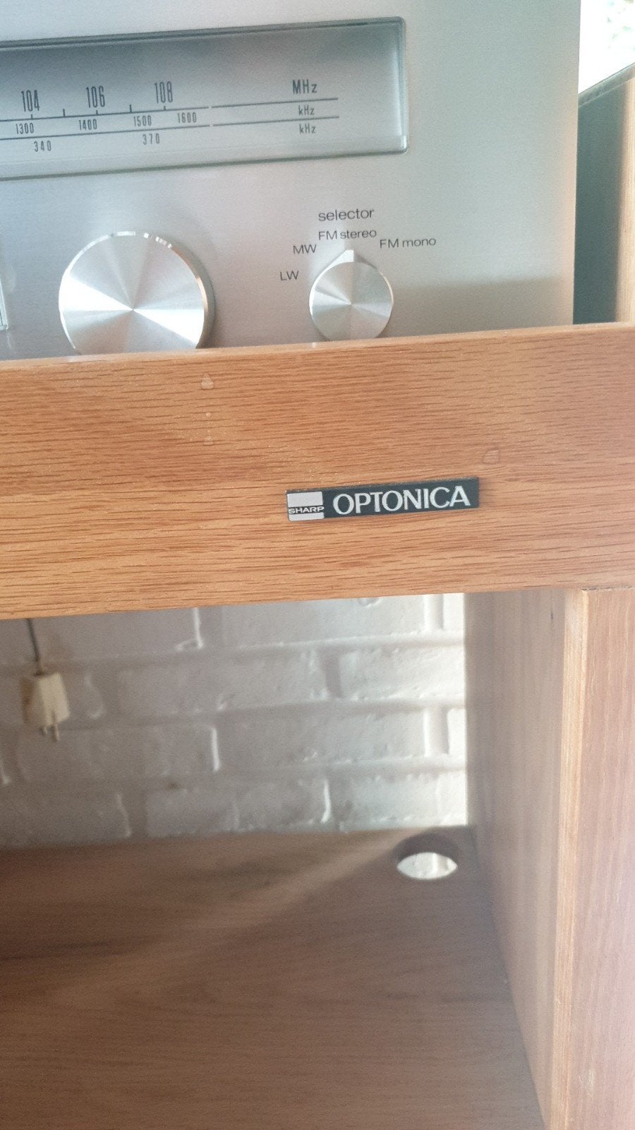 Armoire audio originale Sharp Optonica, Enlèvement ou Envoi