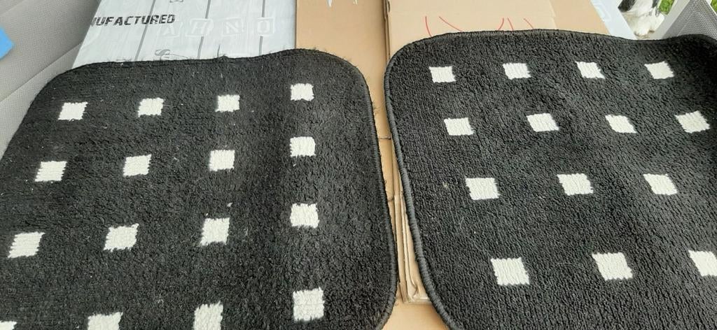 2 petits tapis de salle de bain, tapis de toilette, Enlèvement
