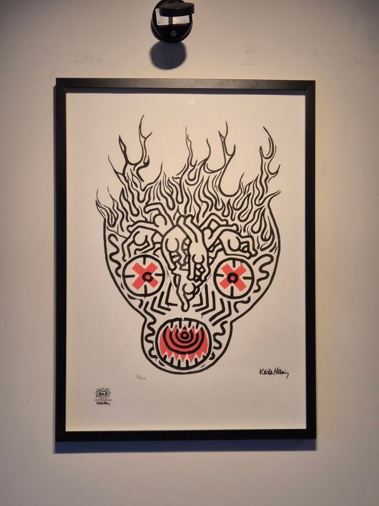 Keith Haring Litho, Antiquités & Art, Art | Lithographies & Sérigraphies, Enlèvement