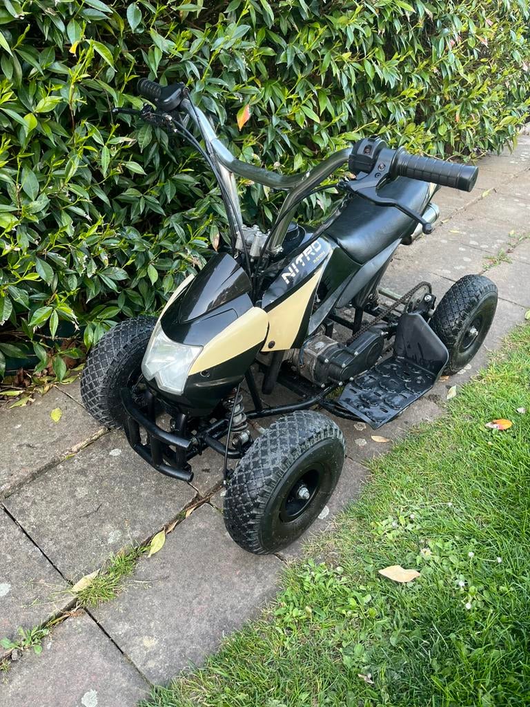 Pocketquad / Kinderquad, Ophalen, Zo goed als nieuw, Schijfrem, Overige typen