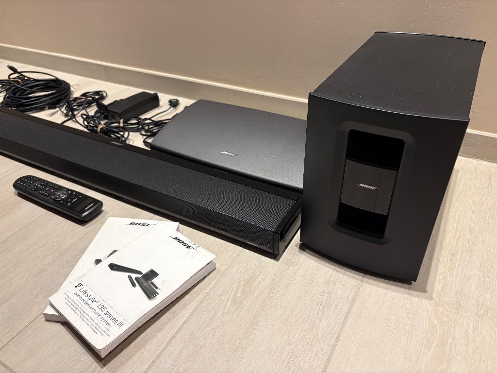 Bose Lifestyle 135 Home Cinema System + SoundTouch, 70 watt of meer, Overige spelers, Ophalen, Overige merken