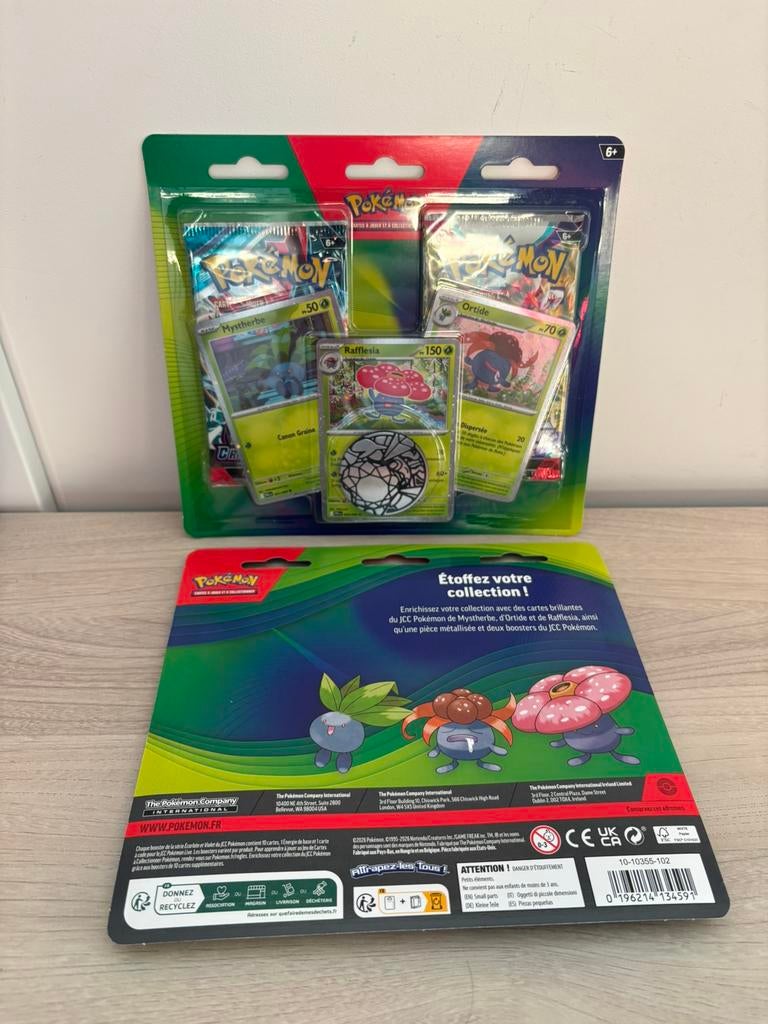 Rafflesia 2-pack blister March 2026 - Pokémon FR Enhanced, Ophalen of Verzenden, Booster