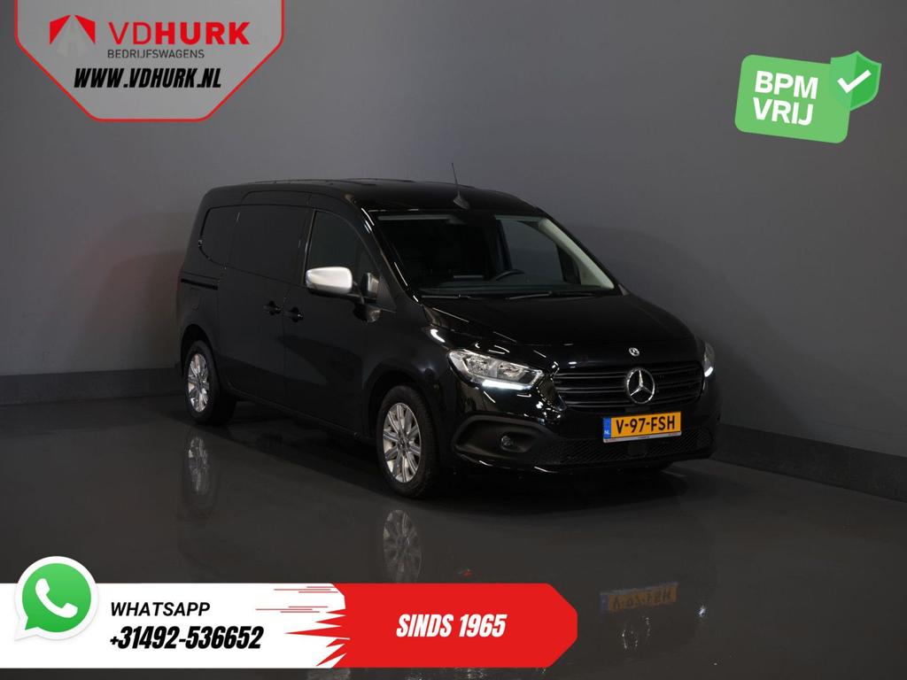 Mercedes-Benz Citan 110 CDI Aut. L2 NL Auto/ Carplay/ Cruise, Automaat, Zwart, Bedrijf, Diesel