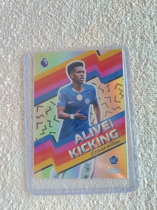 Topps Chrome Estêvāo Willian, Hobby en Vrije tijd, Ophalen of Verzenden