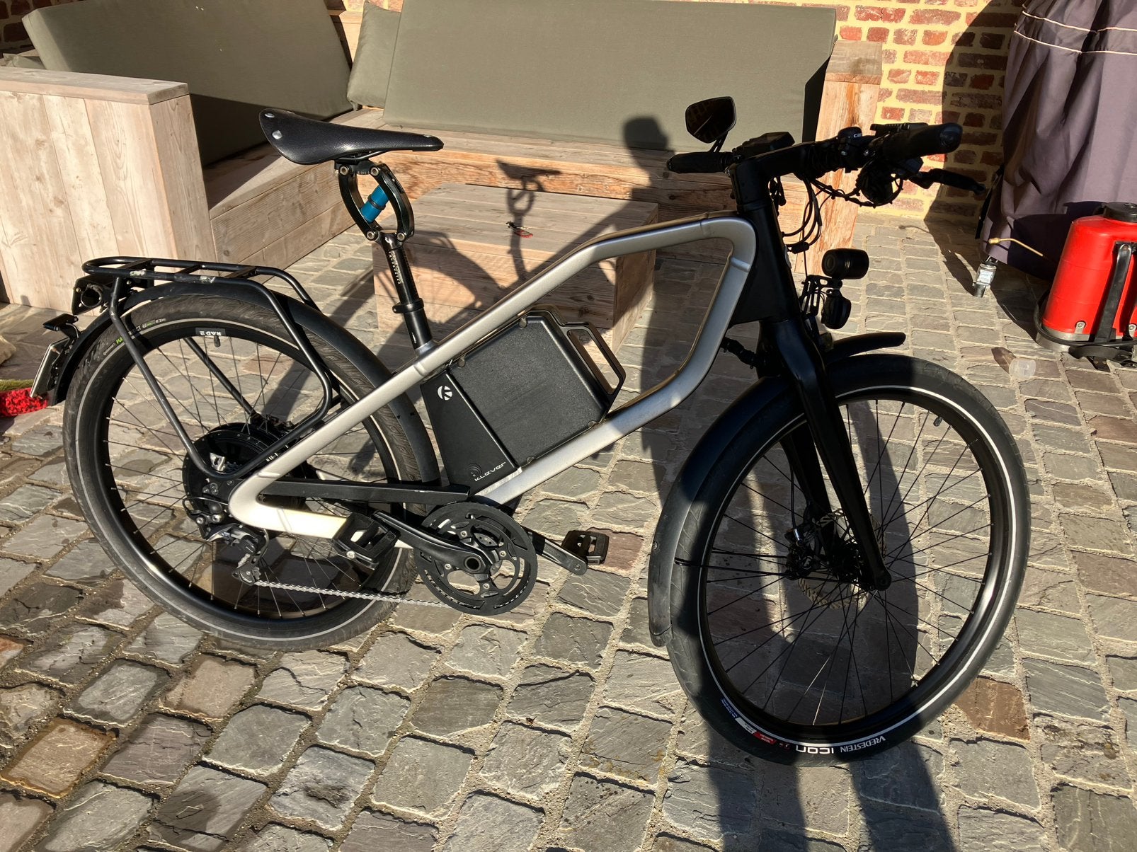 Klever X-Speed pedelec, Fietsen en Brommers, Gebruikt, 51 tot 55 cm, 30 tot 50 km per accu, Ophalen