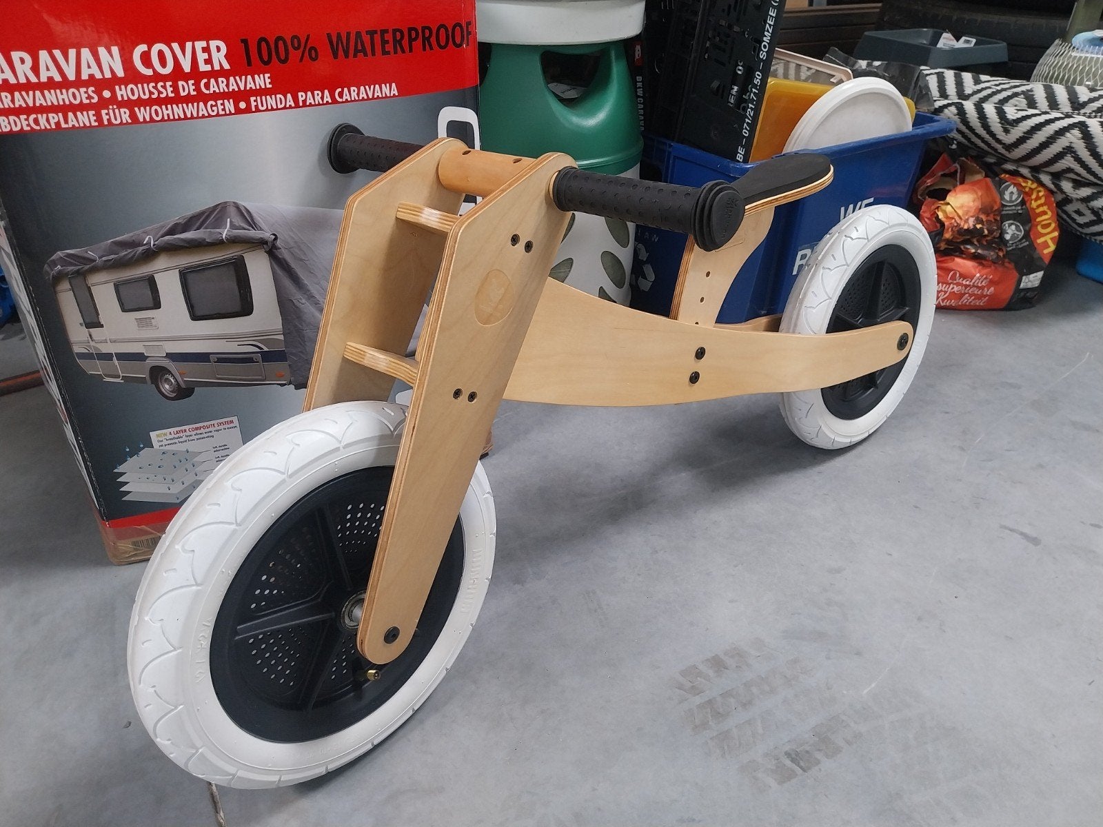 Loopfiets Wishbone, Ophalen, Loopfiets