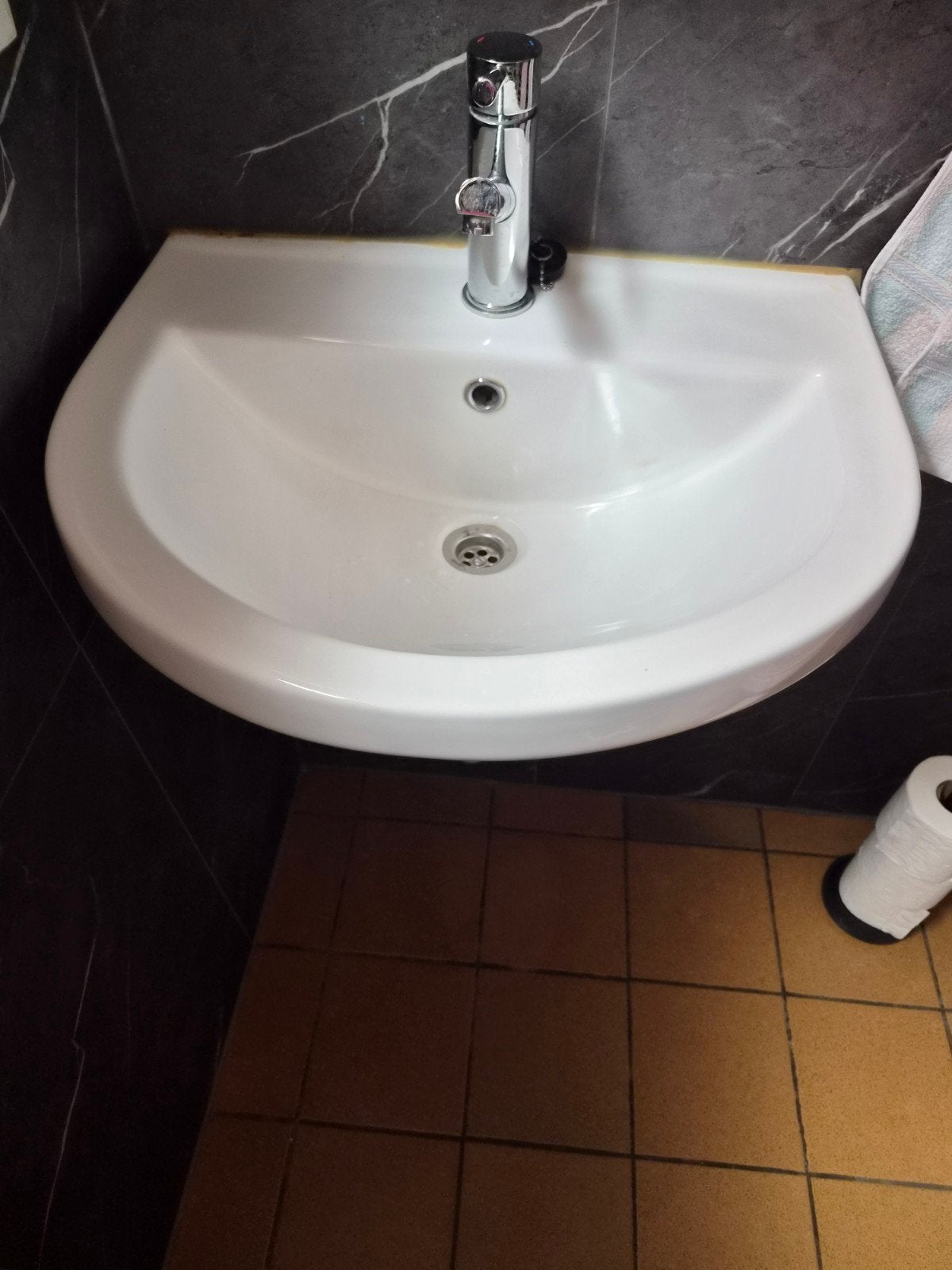 Mooie badkamer wasbak, Ophalen, Minder dan 50 cm, Gebruikt, Minder dan 100 cm