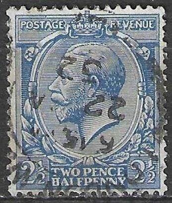 Grande-Bretagne 1912-1922 - Yvert 143 - King Georges (ST), Envoi, Affranchi