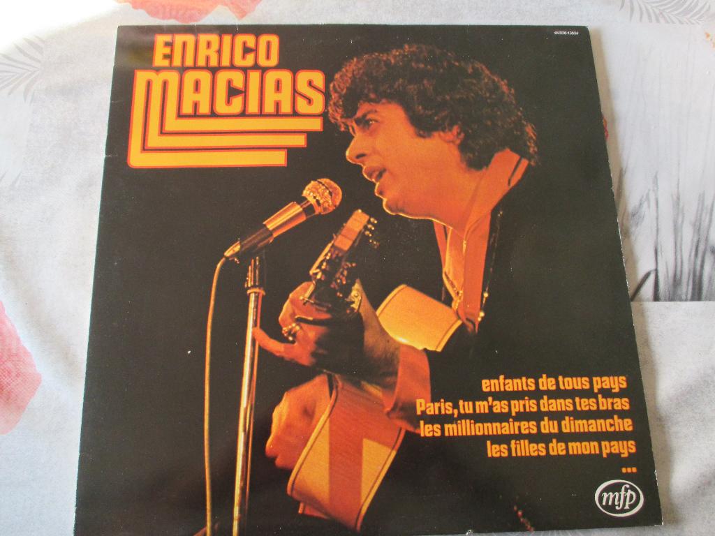 vinyl enrico macias, Ophalen of Verzenden, Gebruikt